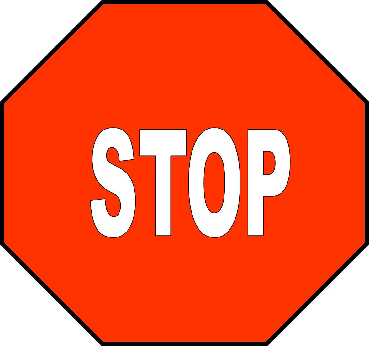 Stop Sign Pdf Logo CleanPNG KissPNG Clip Art Library