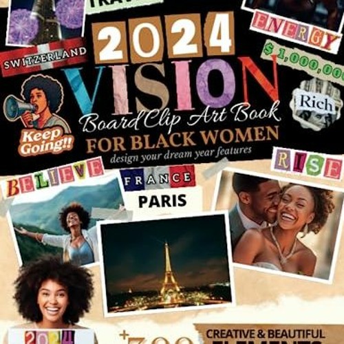 Stream Vision Board Clip Art Book For Black Women Create