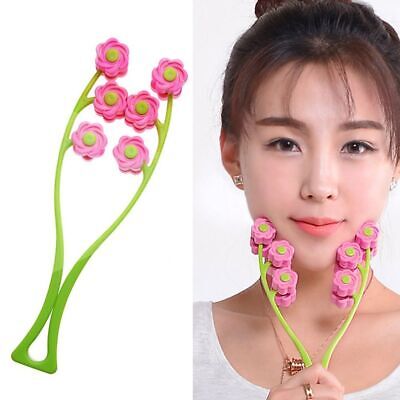 Facial Massager Flower Shape Elastic Face Slimming Lift Facial Massage