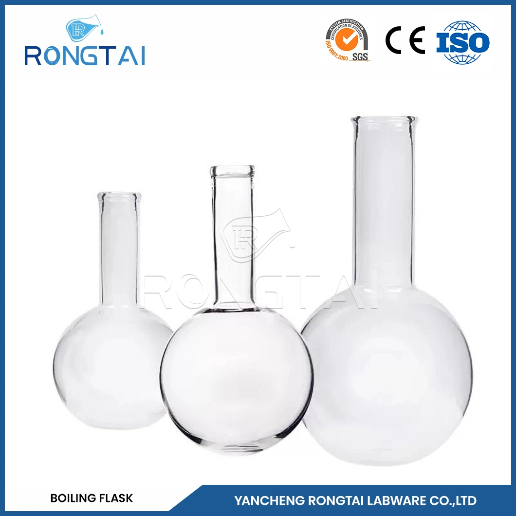 Rongtai China Lab Glassware Suppliers Suppliers Boiling Flask