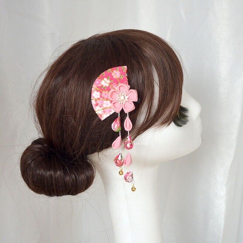 Beaupretty Japanese Hair Clip Japanese Tsumami Hair Bar Band Clip