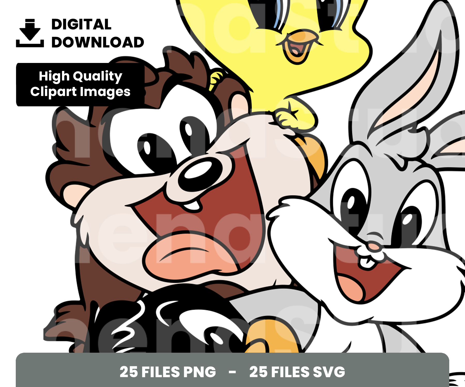 25 Clipart Baby Looney Toons EclipArtCo Clip Art Library