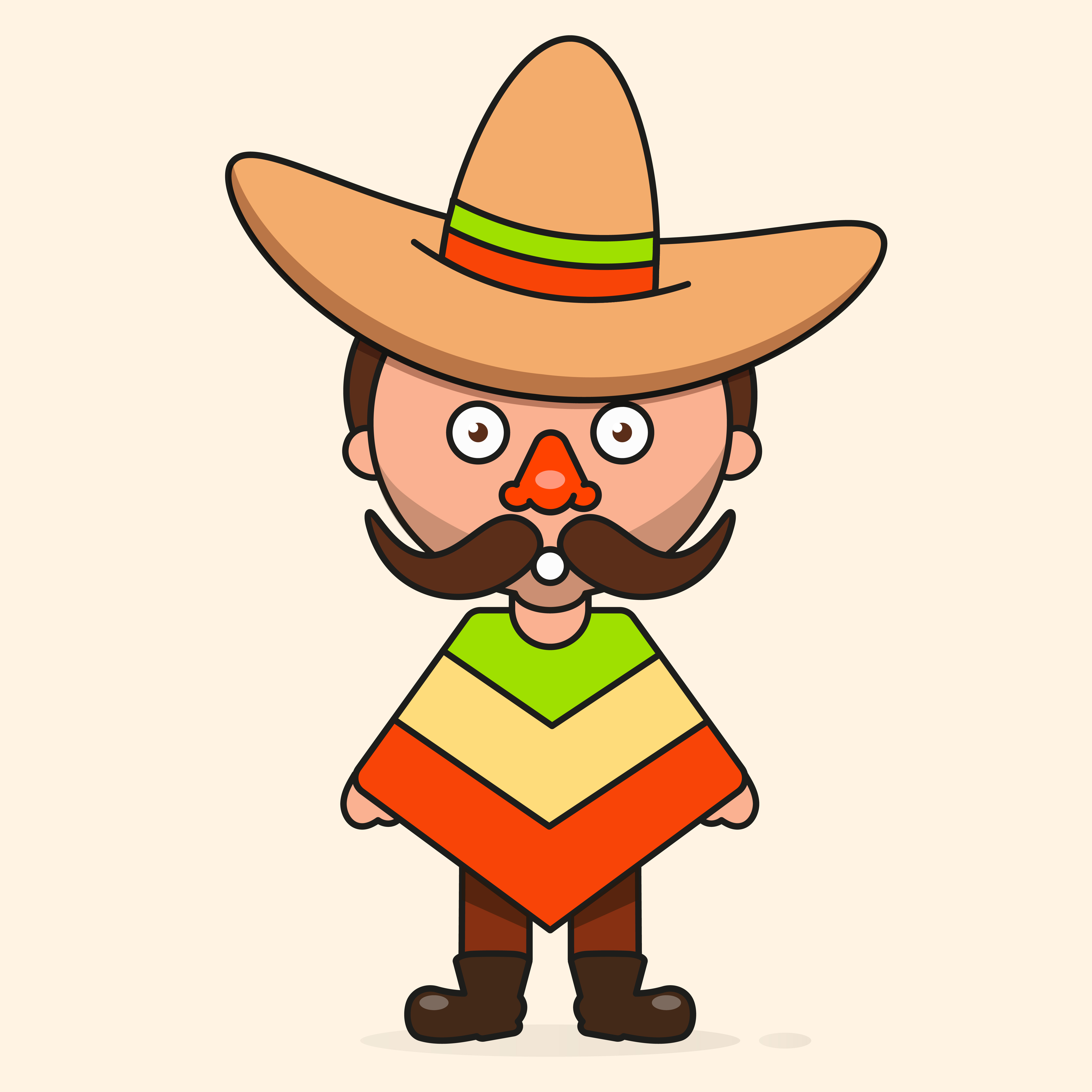 Mexican Cartoon Drawings Drawing Rjuuc Edu Np Clip Art Library