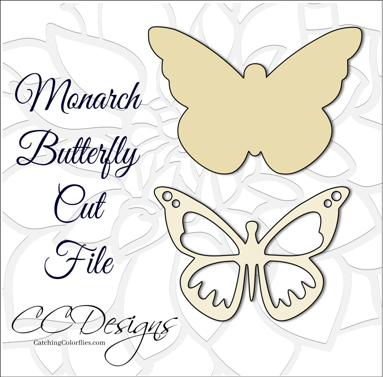 Butterfly Svg Files Printable Templates Patterns Clipart