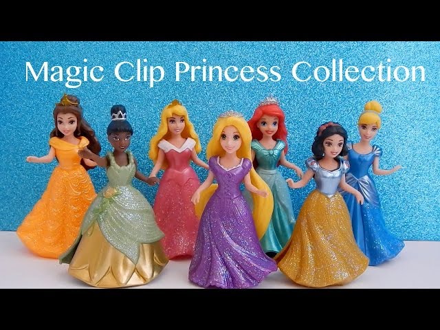 Disney Prinzessin Magiclip Magic Clip Puppe Mode Editionen Selten