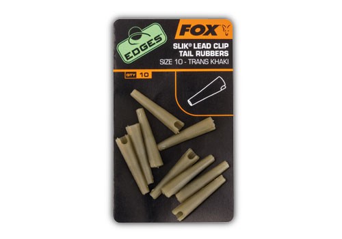 Fox Edges Camo Safety Lead Clip Tail Rubbers Size Clip Art Library