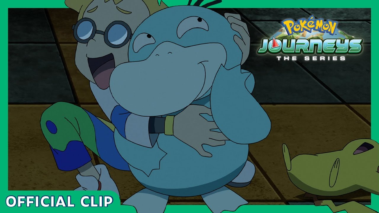 Shiny Psyduck Pok Mon Journeys The Series Official Clip Clip