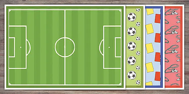 Football Placemats Twinkl Party Teacher Made Twinkl Clip Art