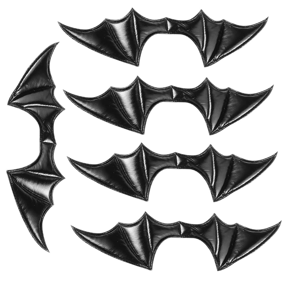 Uonlytech 5pcs Bat Hairpin Devil Cosplay Clip Bat Headpiece Devil