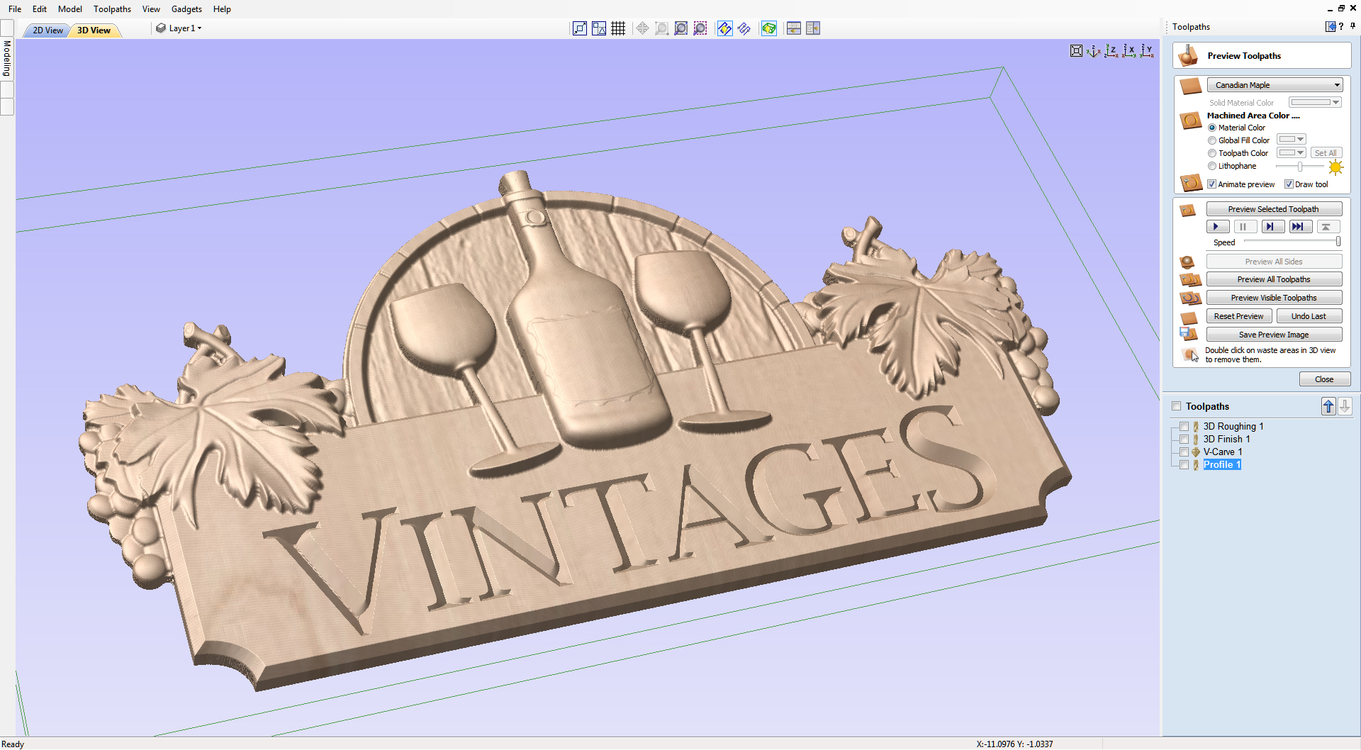 Vectric Vcarve Pro Multistation En Clip Art Library