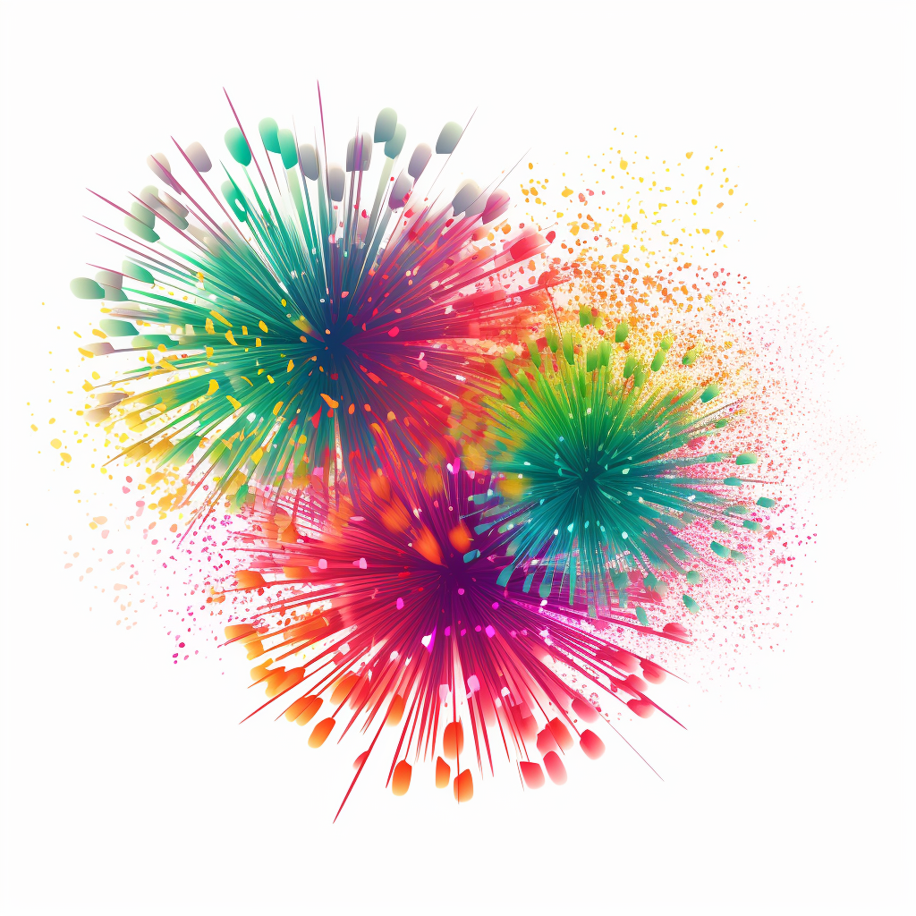 Fireworks Colorful Clipart Clip Art Library