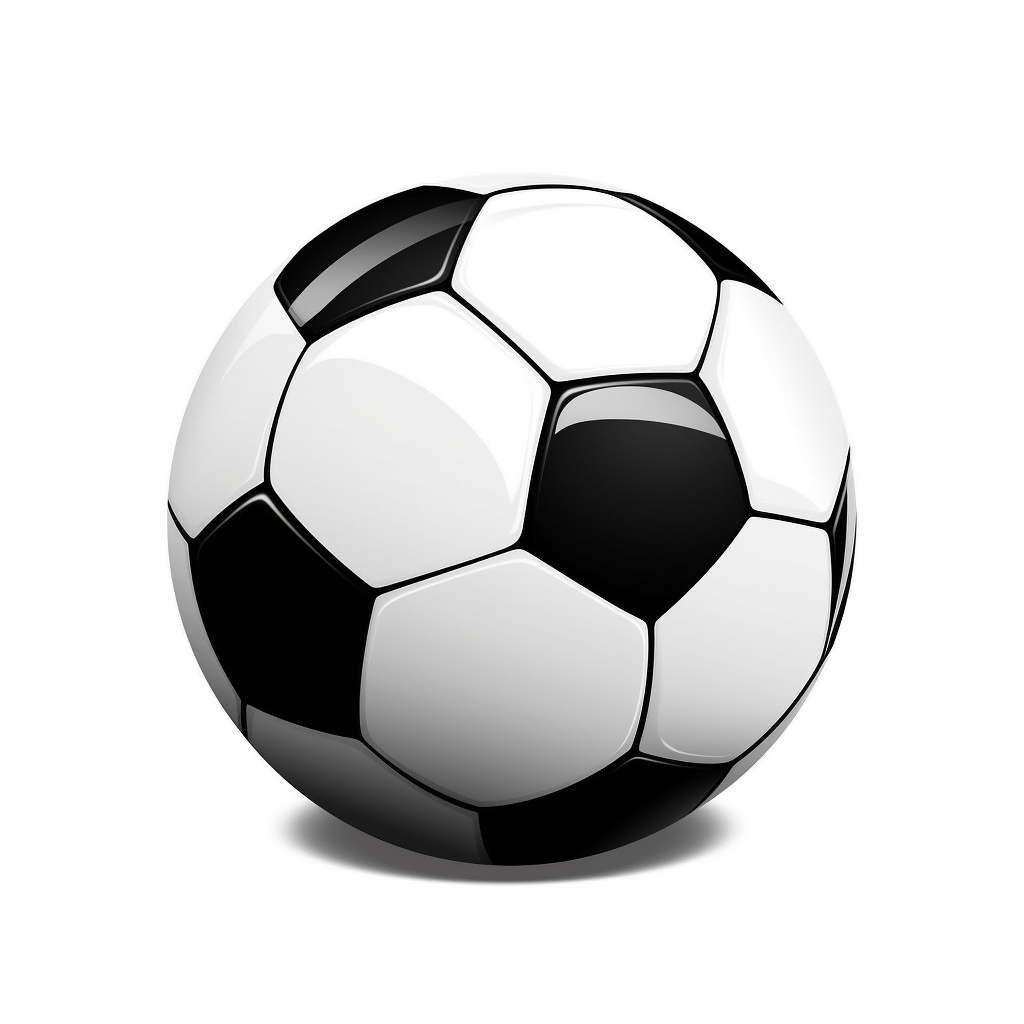 Soccer Ball Clipart Black And White White Background Clip Art Library