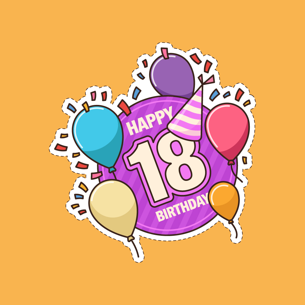 Free clip 18. birthday, Download Free clip 18. birthday png images ...