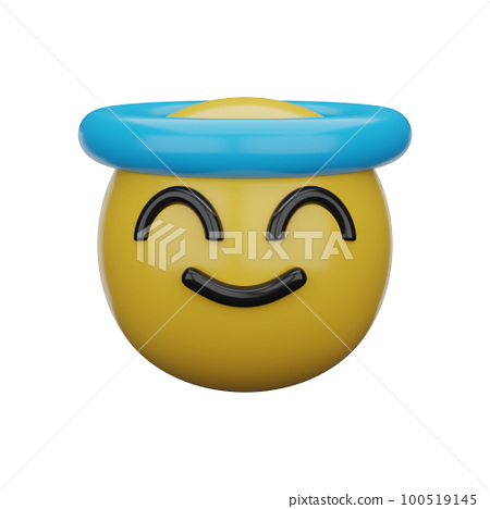 3D Smiley Face Emoji 35 - TurboSquid 2070296 - Clip Art Library