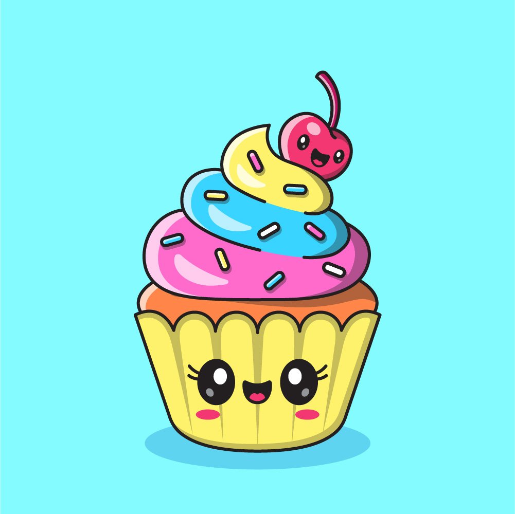 Free clip a cute cupcake, Download Free clip a cute cupcake png images ...