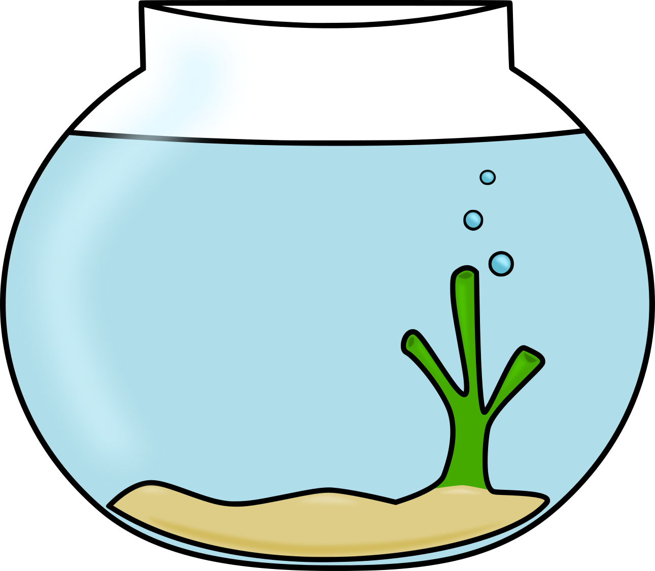 Free clip a fish bowl, Download Free clip a fish bowl png images, Free ...