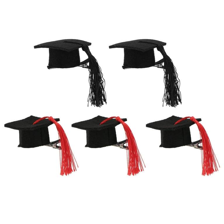 Graduation Hat Cap Mini Doctoral Hair Grad Accessories Academic ...