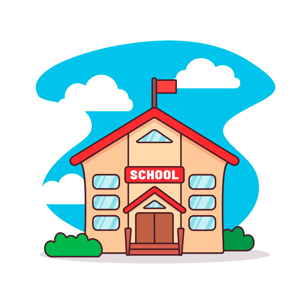 School Building Royalty Free Stock SVG Vector and Clip Art - Clip Art ...