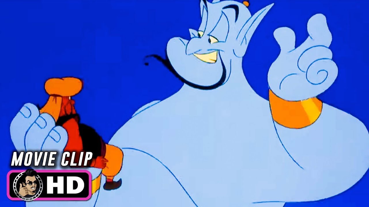 ALADDIN AND THE KING OF THIEVES Clip - Genie Returns (1996) Disney ...