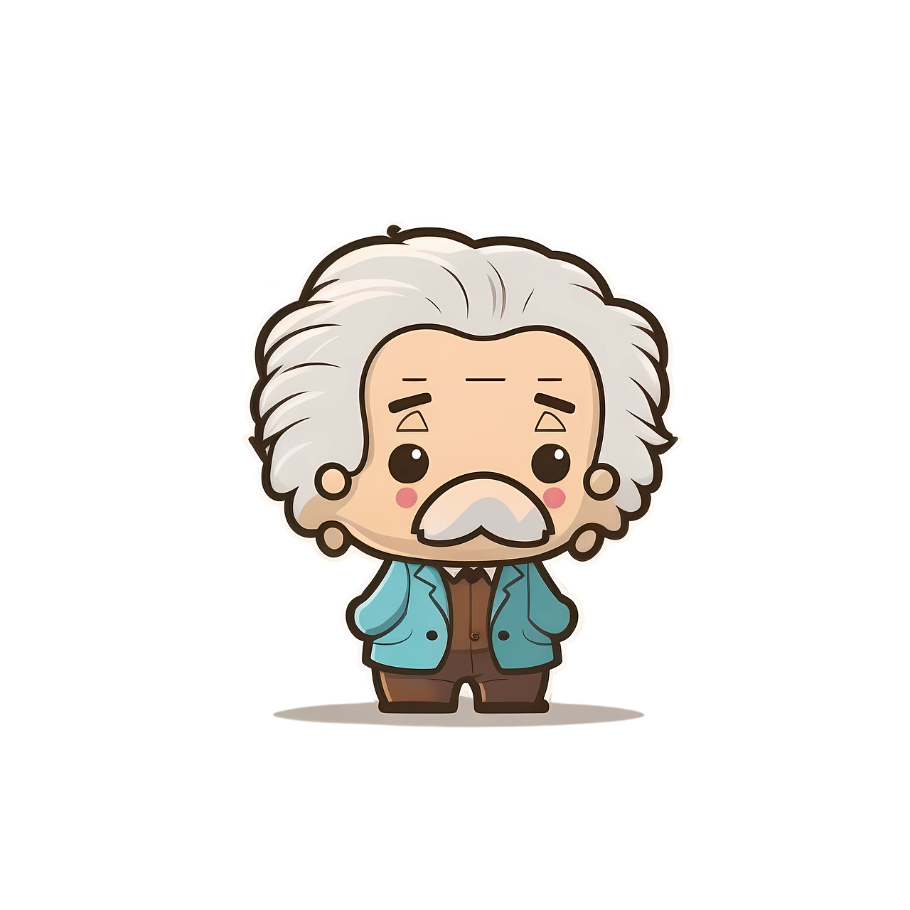 Download Albert Einstein, Cartoon, Chibi. Royalty-Free Stock ... - Clip ...