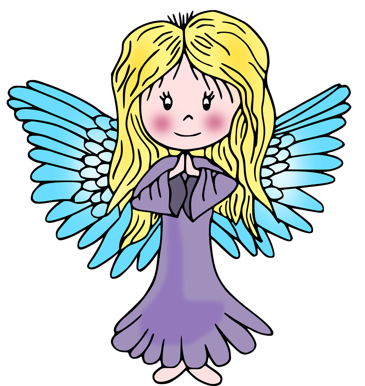 Free clip angels free, Download Free clip angels free png images, Free ...