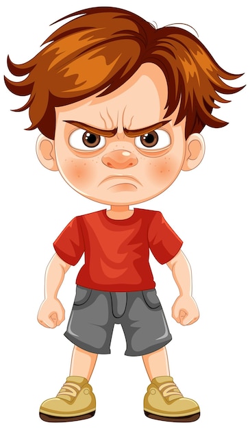 Angry Kid Clipart Images - Free Download on Freepik - Clip Art Library