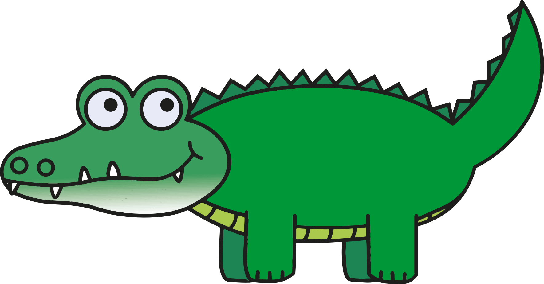 Download Cartoon Alligator, Cartoon Crocodile, Crocodile. Royalty ...