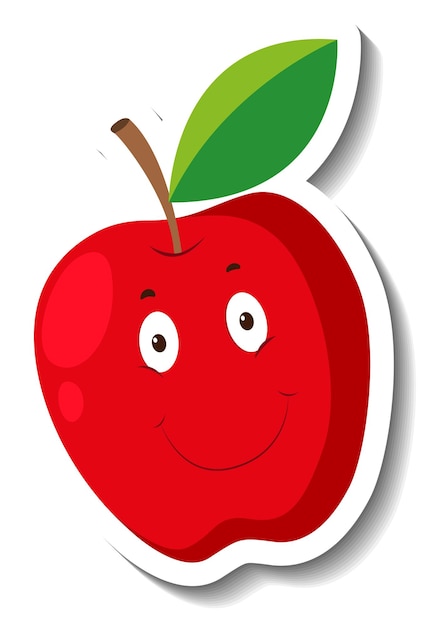 Apple Fruit Cartoon Cleanpng Kisspng Clip Art Library