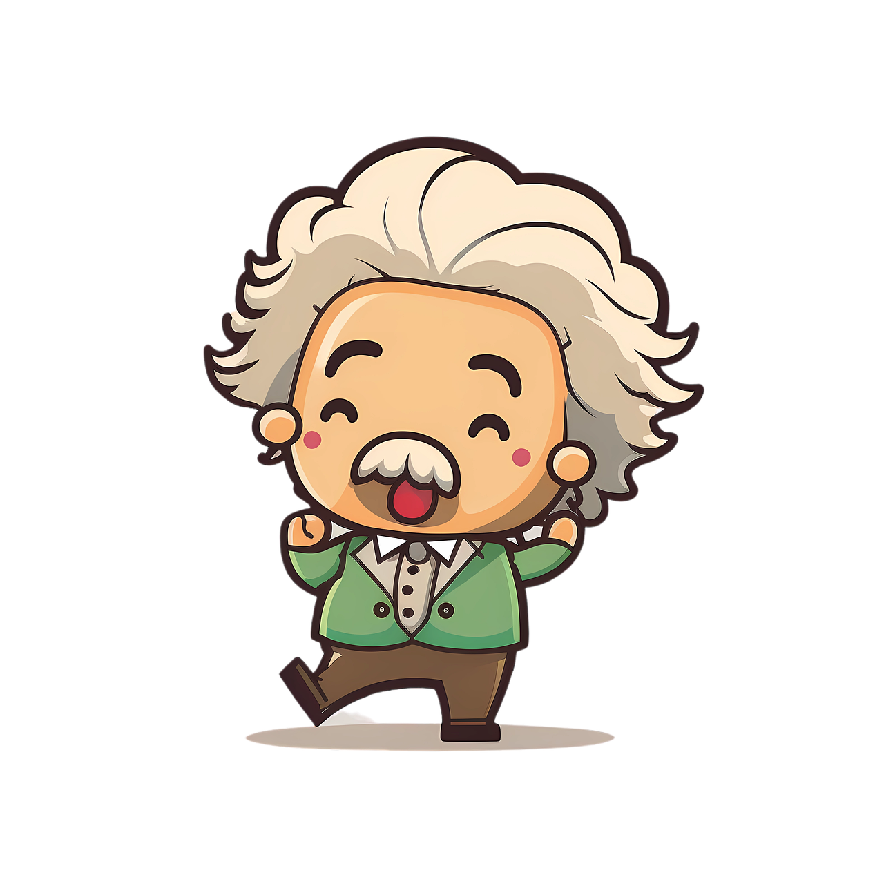 Physics - Albert Einstein Cartoon - CleanPNG / KissPNG - Clip Art Library