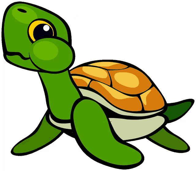 Turtle Flapping Clip Art at Clker.com - vector clip art online ...