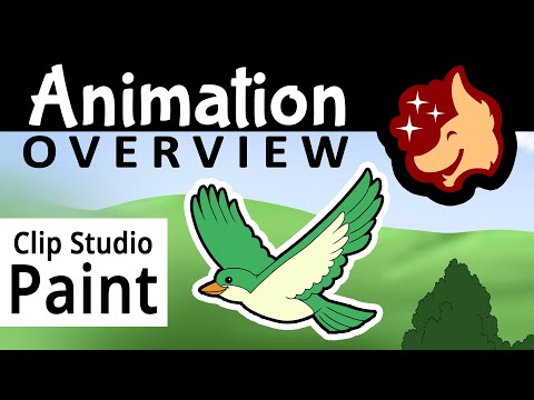 Animation Overview - Basics of Clip Studio Paint Animating - YouTube ...