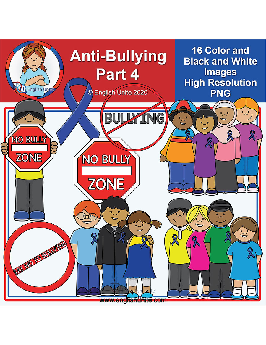 English Unite - Clip Art - Anti-Bully Part 4 - Clip Art Library