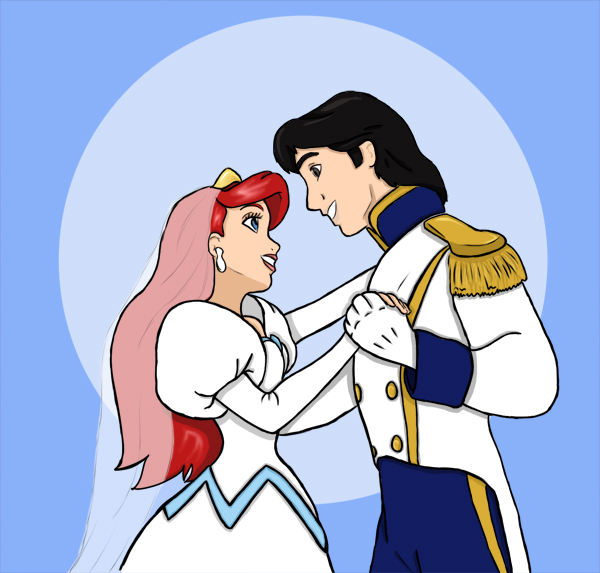 Ariel and Eric -Love- by talisje on DeviantArt - Clip Art Library