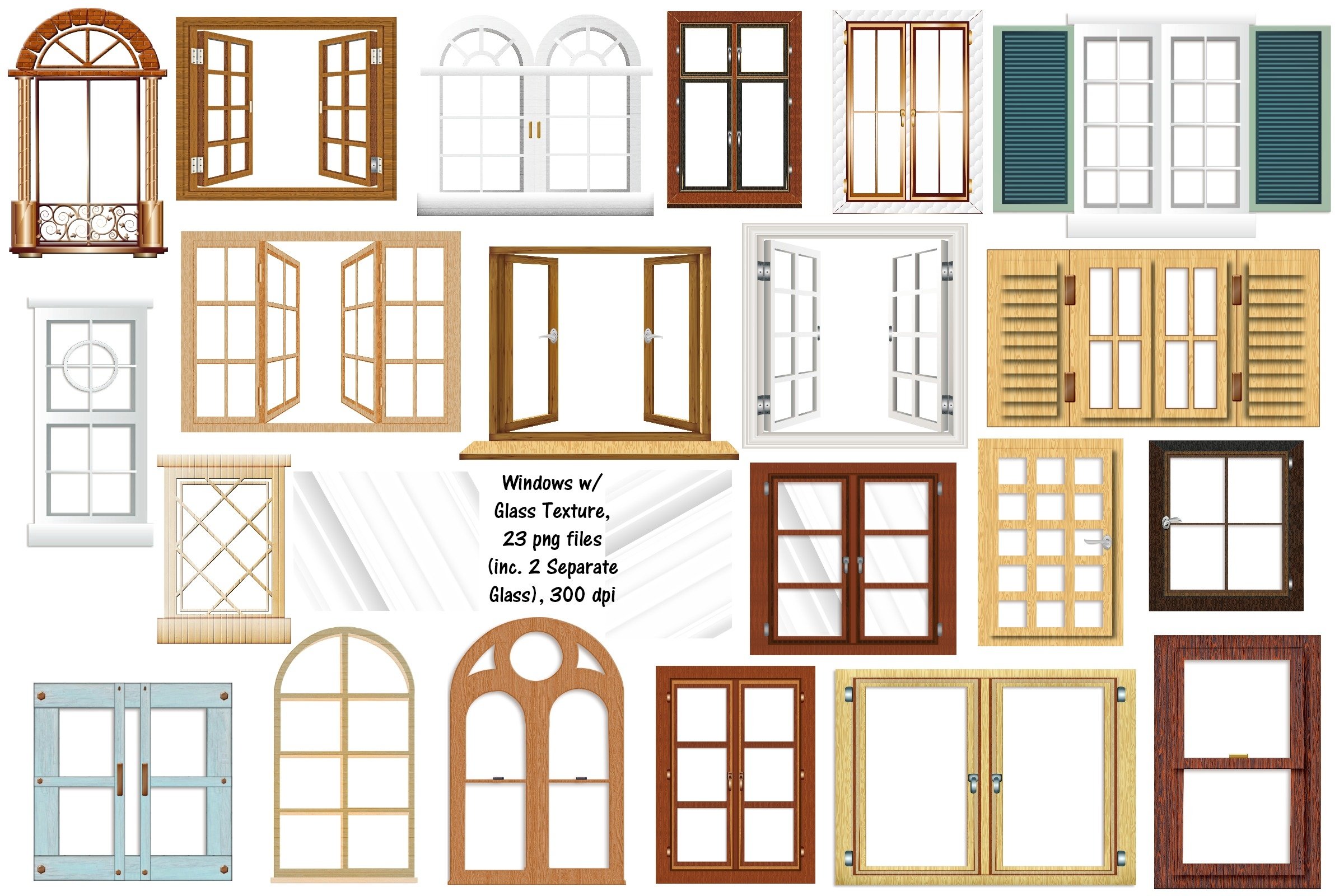 Wooden windows clip art 9314838 PNG - Clip Art Library