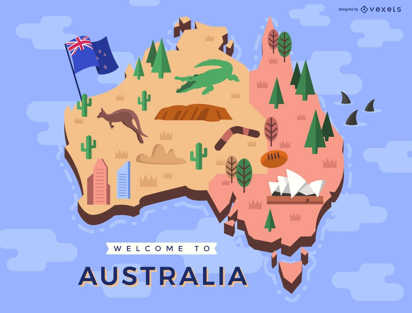 Free clip australia map, Download Free clip australia map png images ...