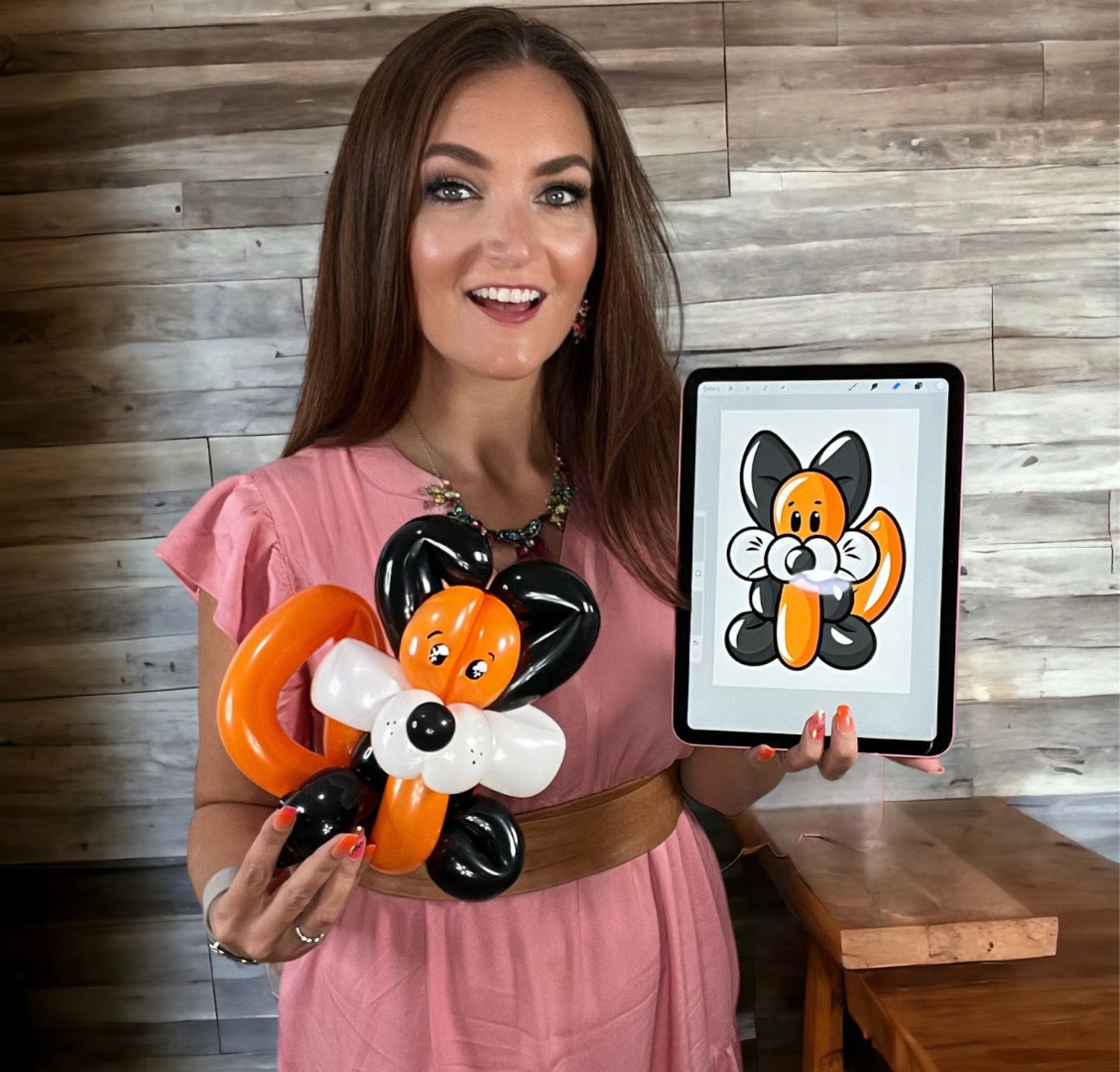 Learn How To Make Balloon Animal Clip Art! - Clip Art Library