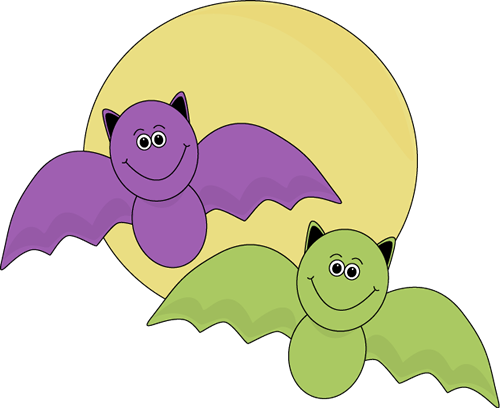 Flying Halloween Bats Clip Art - Flying Halloween Bats Image - Clip Art ...