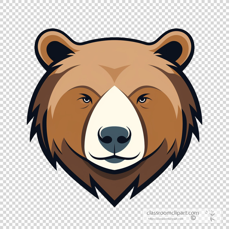 Free clip bear face, Download Free clip bear face png images, Free ...