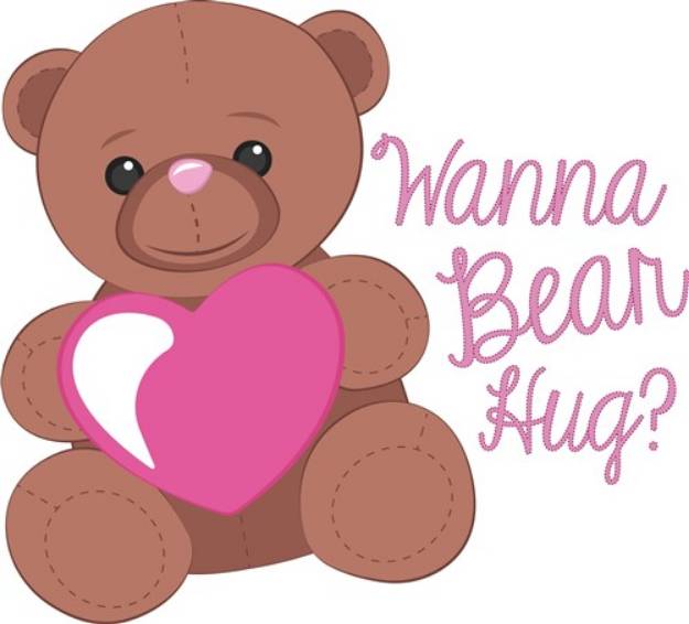 Bear Hug Clip - Clip Art Library