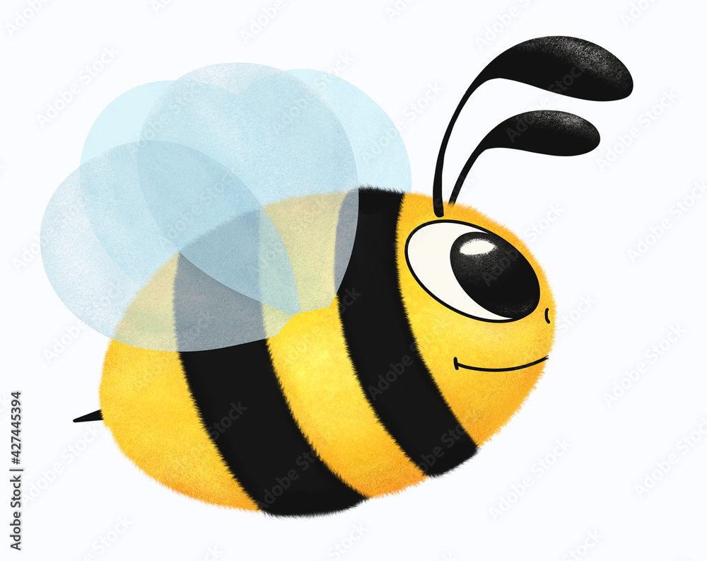 Free clip bee illustration, Download Free clip bee illustration png ...