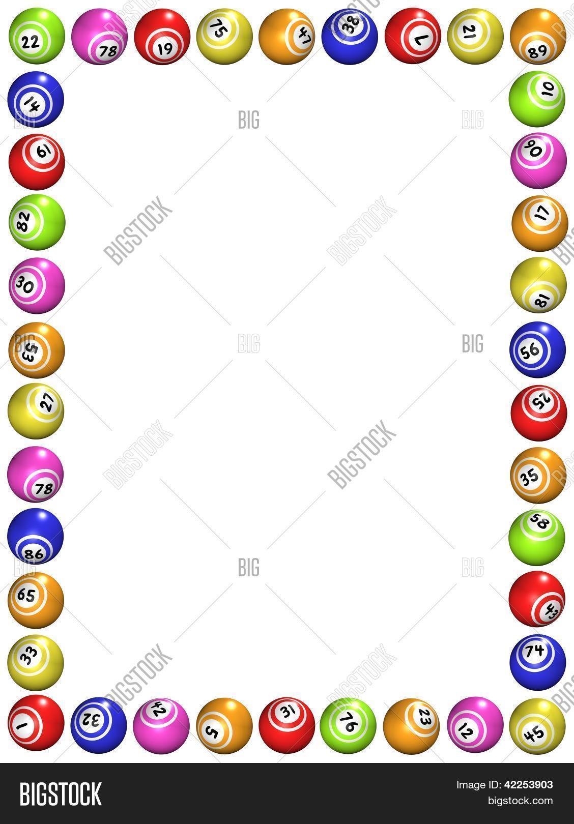 Bingo Boarder Image & Photo (Free Trial) | Bigstock - Clip Art Library