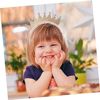 TOYANDONA 4 Pcs Crown Hair Clip Little Girl Headbands Glitter ...