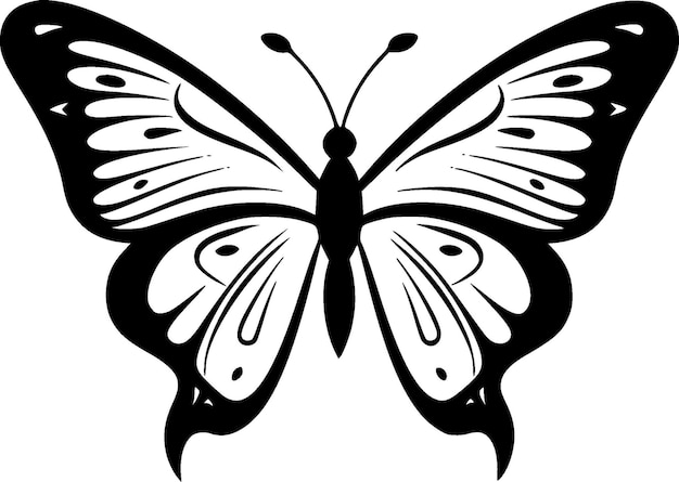 Free clip black and white butterflys, Download Free clip black and ...