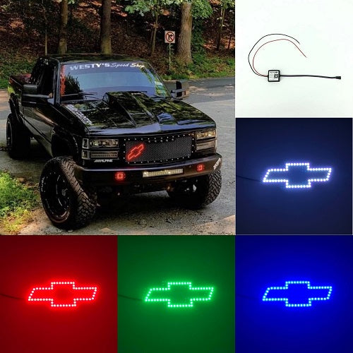 ORACLE Lighting 2014-2015 Chevrolet Camaro Illuminated LED Rear Bowtie ...