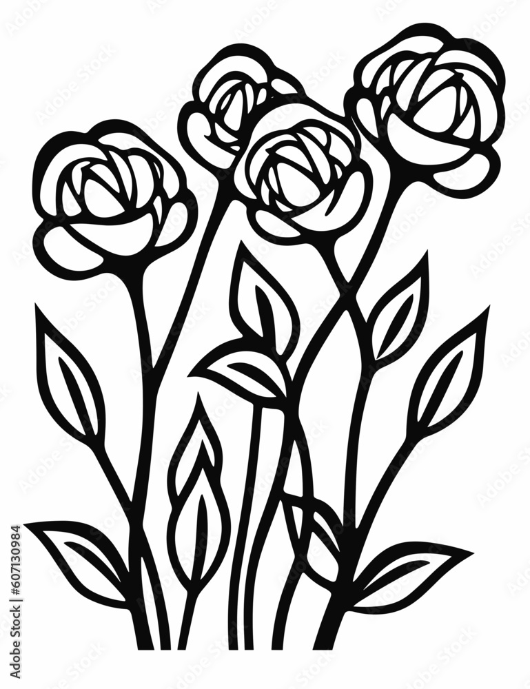 Free clip black and white roses, Download Free clip black and white ...