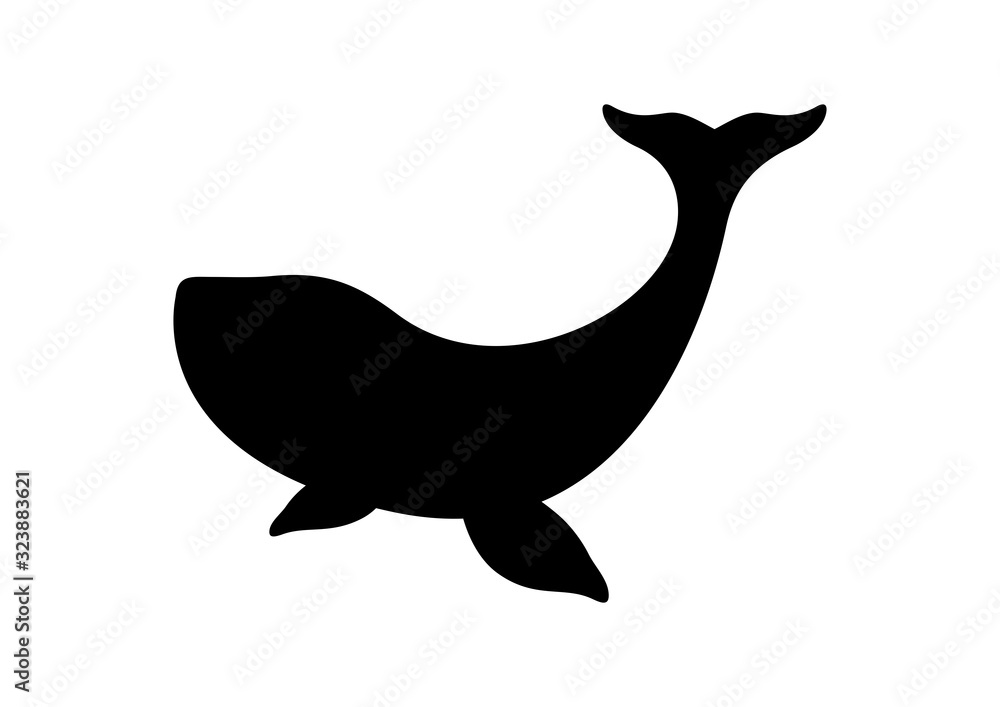 Free Clip Black And White Whale, Download Free Clip Black And White ...