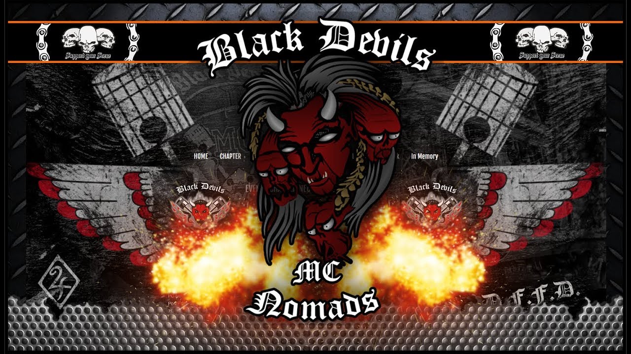 Black Devils MC Nomads - Clip Art Library