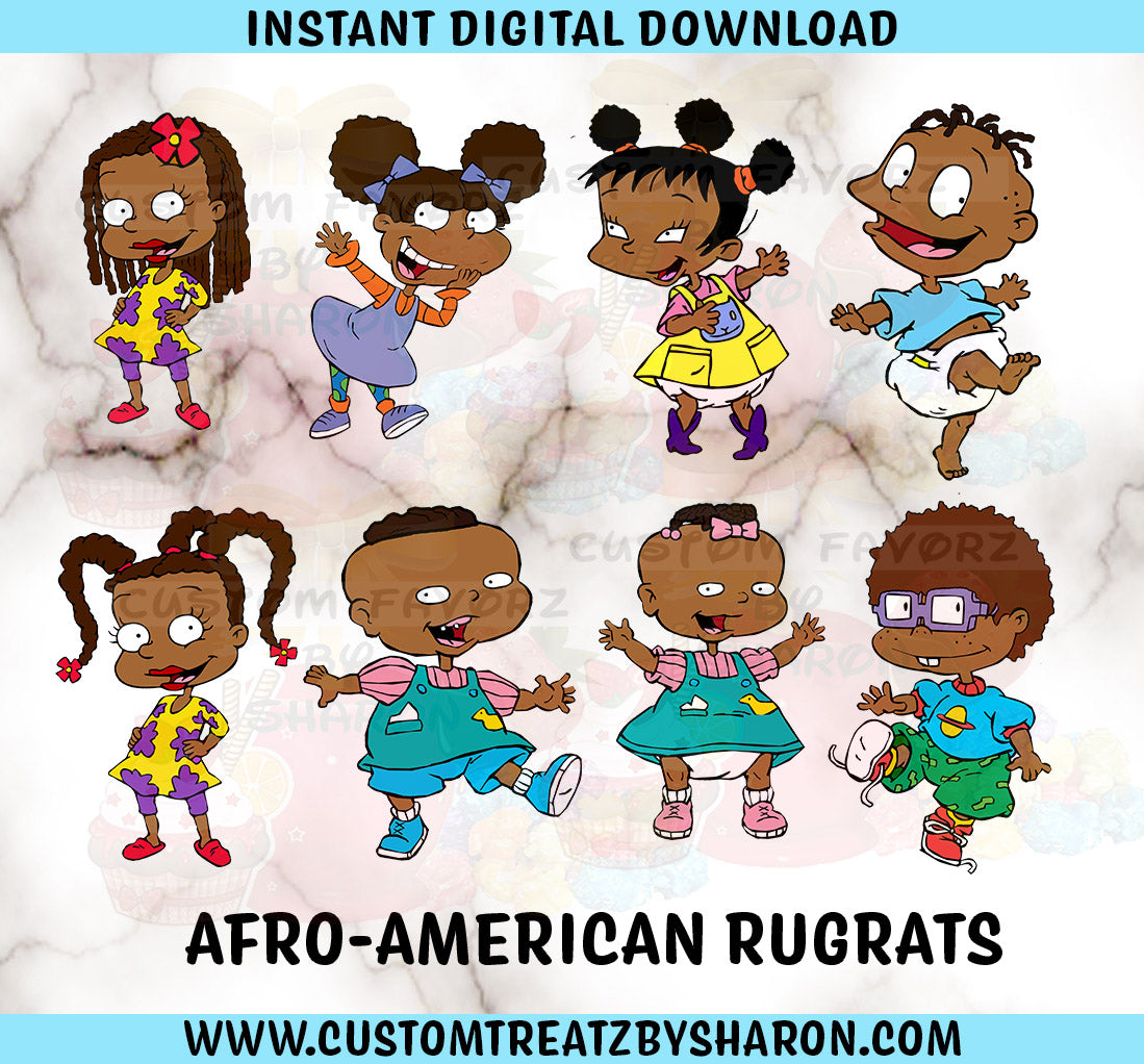 Afro-American Rugrats Character Designs by sellinn00 on DeviantArt ...