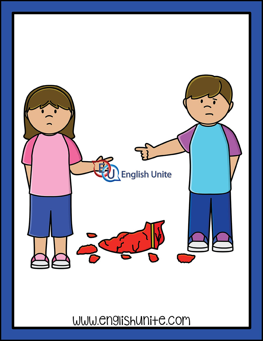 English Unite - Phonics Long A Vowel - Blame - Clip Art Library