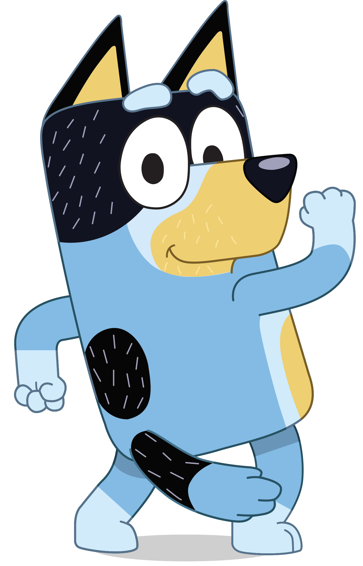 Bandit - Characters | Bluey Official Website - Clip Art Library